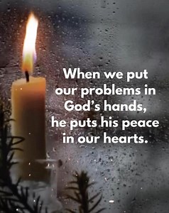 When we put our problems in God’s hands.. | Inspire Your Beautiful Soul