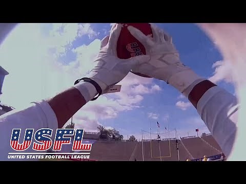 The best drone and helmet cam shots from USFL Week 1 | NBC Sports