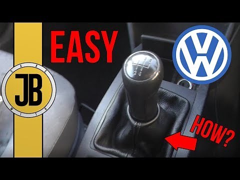 How to Replace Gear Shift Knob/Boot/Gaitor/Cover VW Polo 9N | Pointless Polo Project