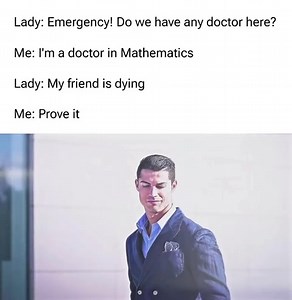 Meme for mathematicians on Reels