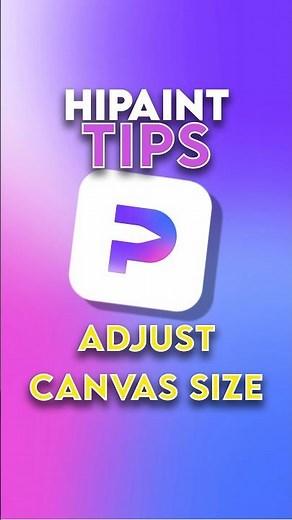 How to change your canvas size in HiPaint