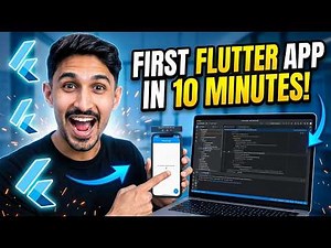 Flutter App In 10 Minutes | No Coding Experience Needed