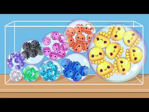 DROP SORT - Drop & Sort Jellyfish, Suika Puzzle Games, Color Sort Puzzle, Ball Drop And Merge ASMR