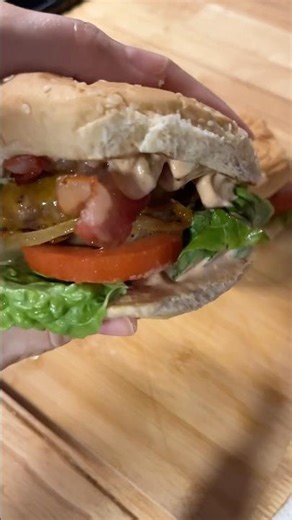 Désolé la livraison… ce burger maison est bien meilleur🍔Better Than Delivery Burger #cuisine #food