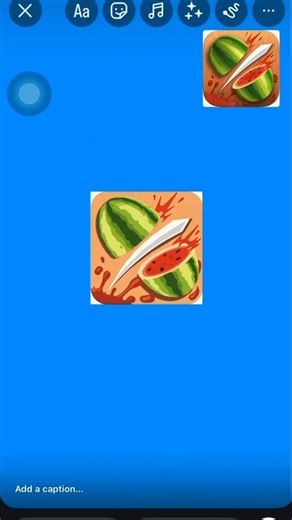 @emoji on Instagram: "Making the Fruit Ninja logo 🍉🗡️ #fruitninja #emoji #emojis #emojiart #emojichallenge #emojiparty #smiley #challenge #chrisburke"