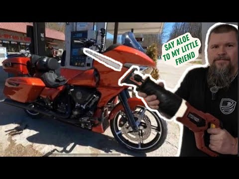 2024 ROAD GLIDE LICENSE PLATE BRACKET (replacing with custom dynamics & all out graphics)