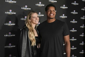 Ex-Raiders DE Isaac Rochell’s wife Allison Kuch highlights daughter Scottie’s “insane childhood”