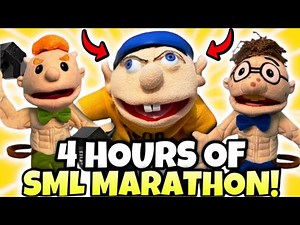 *4 Hours* Of Sml Marathon To Fall Asleep To! Best Jeffy Moments!