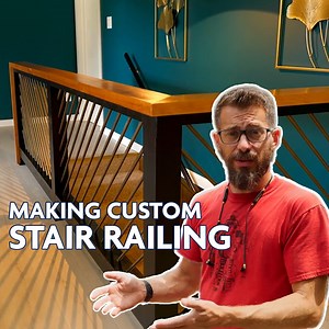 200K views · 1.5K reactions | Upgrading a STAIR RAILING for a modern home  | I Like To Make Stuff | Facebook