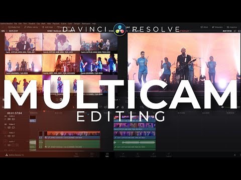 Easy MultiCam Editing In Davinci Resolve 16