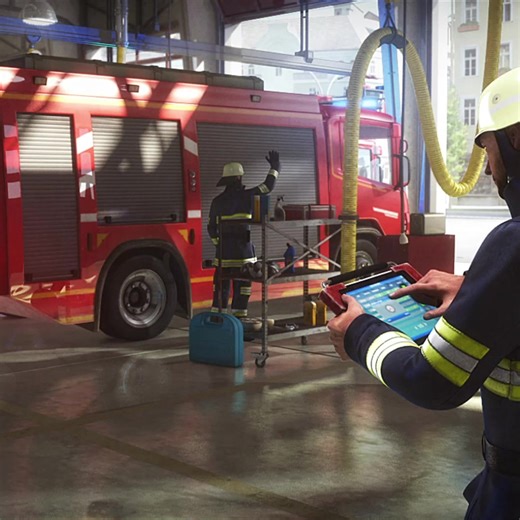 Extinguish fires, treat injured people, be a hero! | EMERGENCY