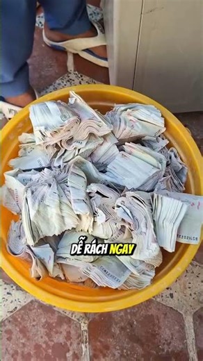 Why do some people wash banknotes like clothes? 🤯