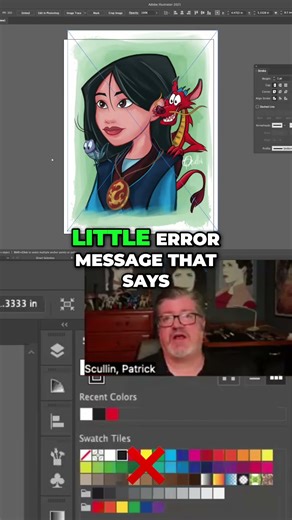 Illustrator Error: Fixing #shorts