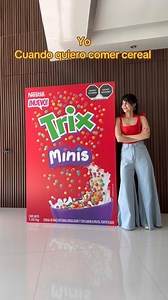 328K views · 4.9K reactions | Ahora lo mini es lo maxi con Trix #TamañoMiniDisfrutaMaxi disponible en @Sams Club México #cereal | Carolina Rincon Figueroa | Facebook