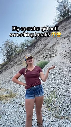 12K views · 596 reactions | Operator ≠ Mechanic on the Farm Learning the difference the hard way! Operating heavy equipment is one thing, fixing it is another.  #farm #loader #heavyequipment #wheresmydad #farmgirl #farminglife #countryliving #workonfarm #viralpost #trendingnow | Thorntic | Facebook