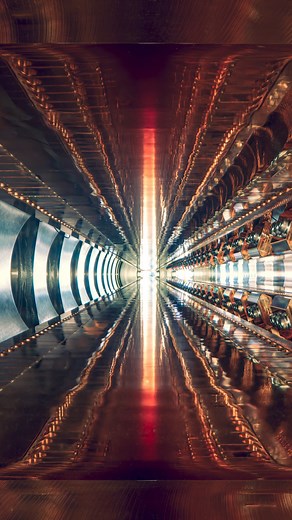 📸 Science meets art inside the Australian Synchrotron! Turn your sound on for this one! 🔊 Internationally acclaimed photographer and Lumix ambassador Charles Brooks of Architecture In Music captured stunning images inside the main storage ring, revealing a rare view of the electron’s journey around the synchrotron. Using an innovative technique, adapting a medical laparoscope to his camera, Charles explored the intricate interior of a cryogenic undulator, a critical component responsible for g