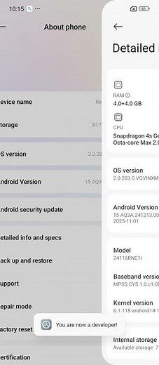 how to enable developer mode