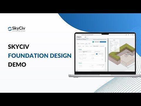 SkyCiv Foundation Design Demo 2024