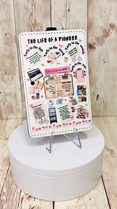 The Life of a Pioneer JW Card Holder/keychain - Etsy