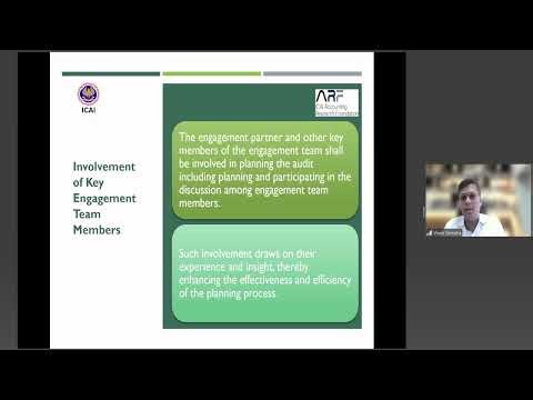 Webinar on “Webinar on Materiality in Planning and Performing an Audit of Financial...- 26082025