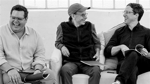 709K views · 11K reactions | ‘Spaceballs 2' is officially in production, with Amazon MGM Studios releasing a first look at Rick Moranis at the first table read. | Entertainment Tonight | Facebook