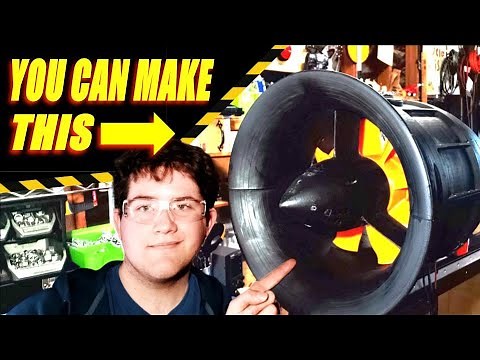 3D Printing an Extremely Powerful Electric Jet Thruster