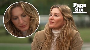 Gisele Bündchen breaks down in tears over Tom Brady divorce, co-parenting in Robin Roberts interview