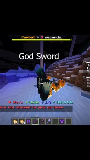 I created new god weapons + god armor