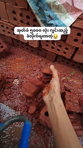 အုတ်ခဲလား၊ ဖော့တုန်းလား မသဲကွဲဘူး😢 | Ruby News