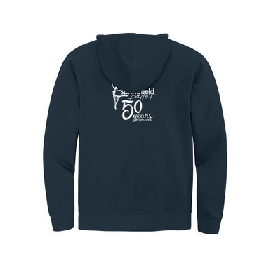 Springfield Ballet 50th ANNIVERSARY LOGO Full Zip Unisex Hoodie