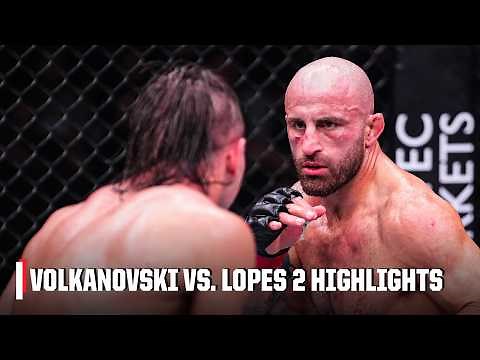UFC 325 Highlights: Alexander Volkanovski vs. Diego Lopes 2 | ESPN MMA