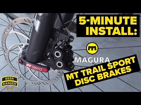 Magura MT Trail Sport Disc Brake Install