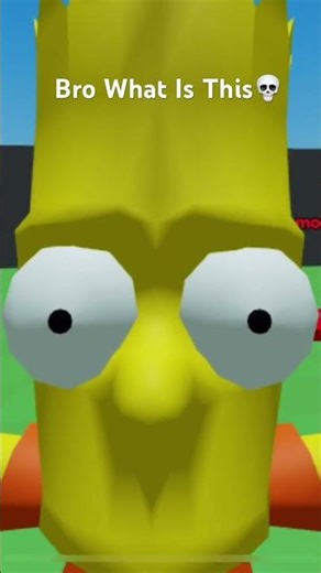 Bro What Is This On Roblox Walhop Practice💀(you vs homer) #roblox #gameshorts