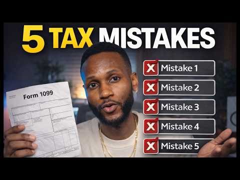 5 Biggest Tax Mistakes Self-Employed People Make | CPA Explains