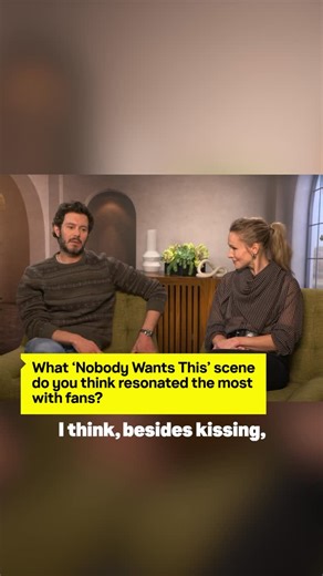 MTV on Instagram: "I can handle, and I *will* handle, all of the Adam Brody & @kristenanniebell kisses on #NobodyWantsThis 💋"