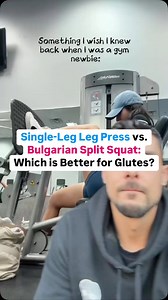 404K views · 5.2K reactions | Single-Leg Leg Press vs. Bulgarian Split Squat: Which is Better for Glutes? 樂 | Grant Lofthouse | Facebook