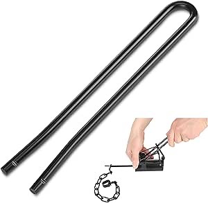 Qualirey Dog Proof Traps Set Tool 7 Inch Leverage Handle for Raccoon Coon Cuffs Traps Beaver Trap Setting Trapping Tool