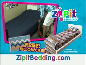 Zipit Bedding TV Spot, 'Easy, Fast and Fun'