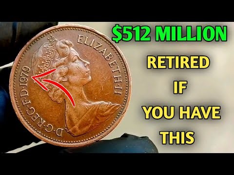 1979 UK Elizabeth 2p New Pence Worth $200,000 – Rare & Valuable Coin Explained!