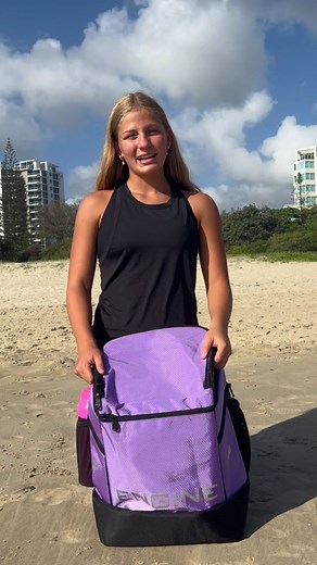 7.4K views | Come unpack our Backpack Pro w @soph.swimz  #engineswim #backpackpro #backpack | Engine Swim | Facebook