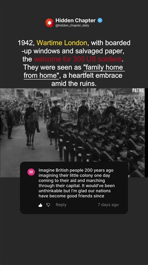 US Troops in London: From Colony to Ally 🤝