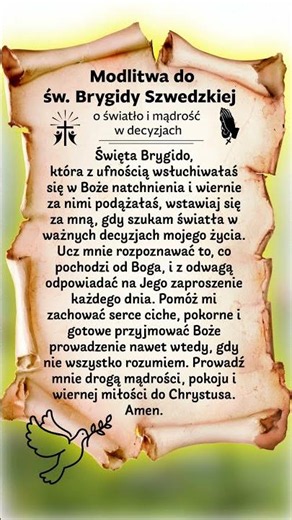 Św. Brygida Szwedzka — modlitwa o światło i mądrość w decyzjach | Ballady Wiary