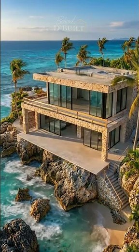 Ultimate Luxury Beach House With Infinity Pool #luxuryhouse #beachhouse #dreamhome #construction
