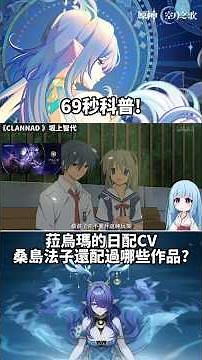 Wait, that was her voice!? The voice actress for Rauma in Genshin Impact, Noriko Kuwashima, has a...
