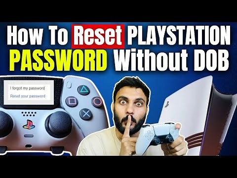How To Reset PLAYSTATION PASSWORD Without DOB ⚡#playstation5 #ps5
