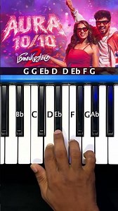 Aura 10/10 Keyboard Notes #aura10/10 #hiphopthamizha #keyboardtutorials