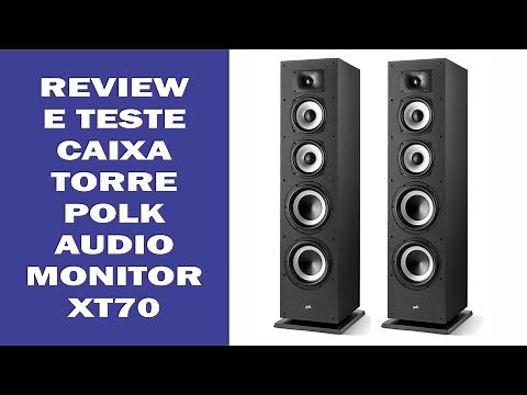 Review Caixa Torre Polk Audio XT70