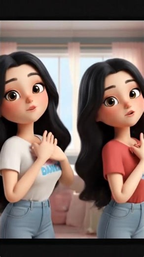 Best Friends Forever! 💖✨ #shorts #animation #bestie