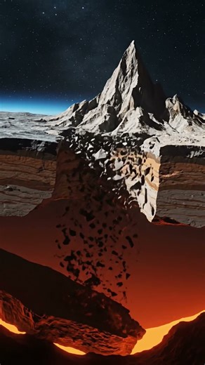 How the mountain forms #shorts #mountains #geography #earth #nature