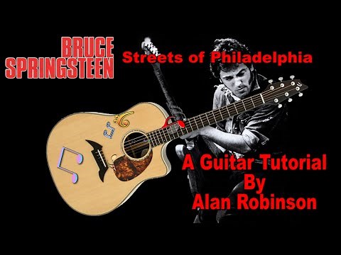 How To Play: Streets of Philadelphia by Bruce Springsteen - Acoustically